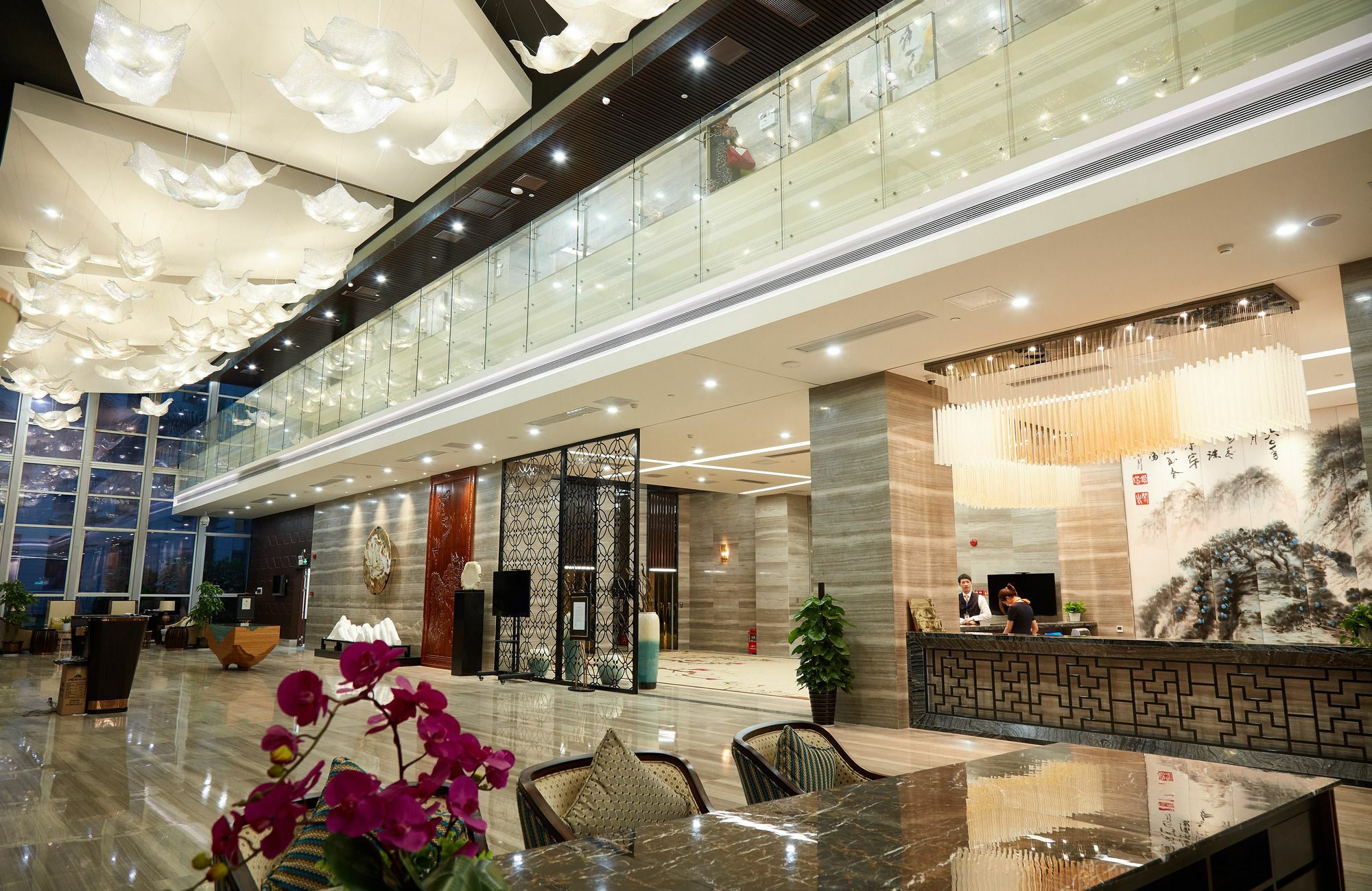 The Thousand Lantern Lake Hotel Foshan Bagian luar foto